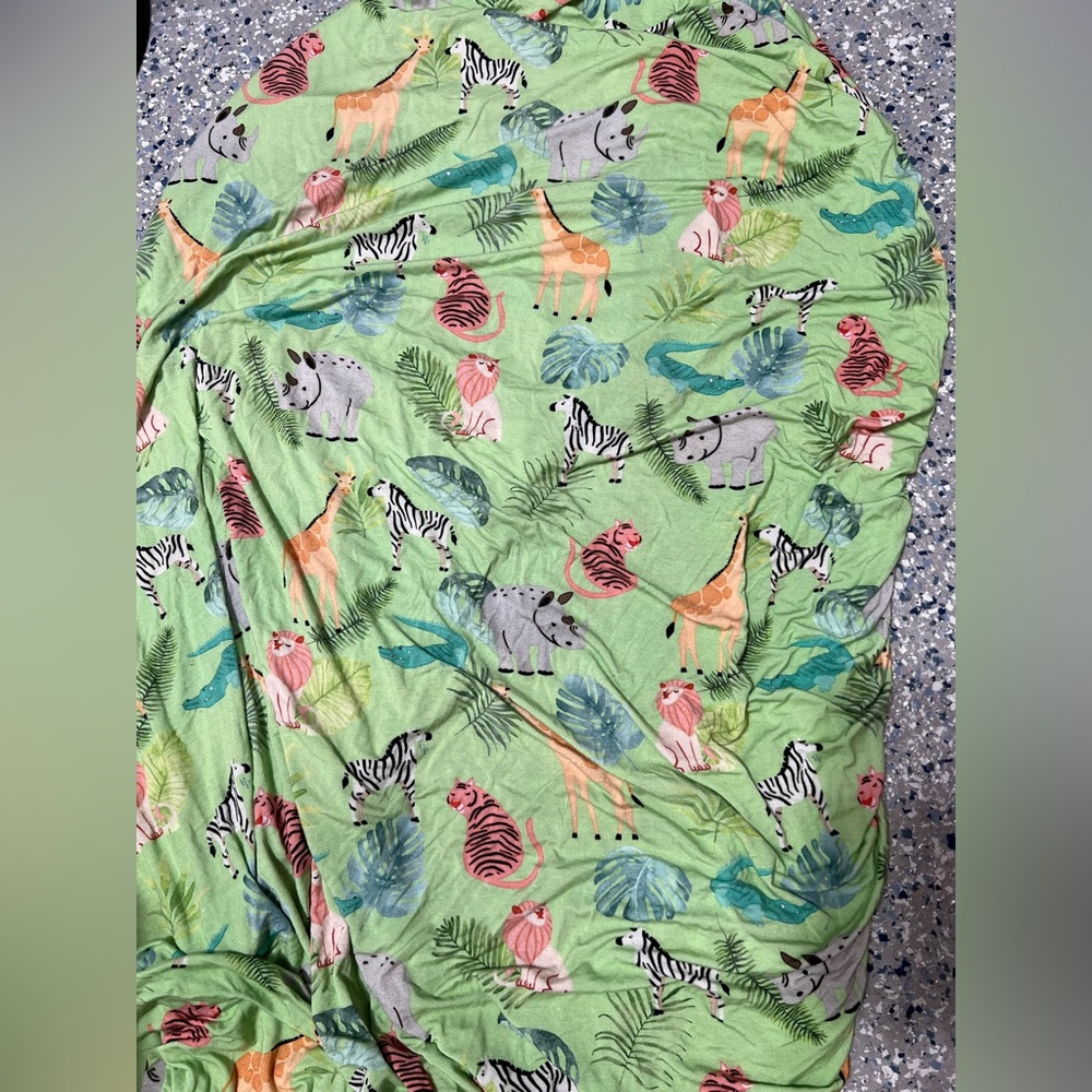 Posh Peanut  Safari Animal CRIB sheet